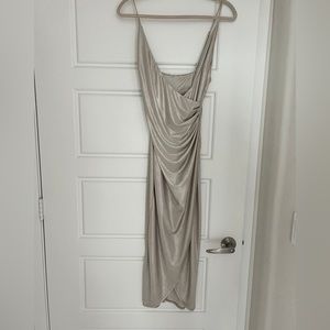 SIMKHAI Silver Dress